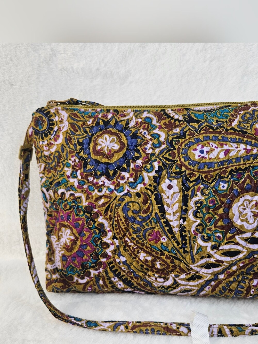 Vera Bradley Large Hipster Bag In Buta Spray Pattern